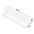 Under-desk cable management tray with clamp