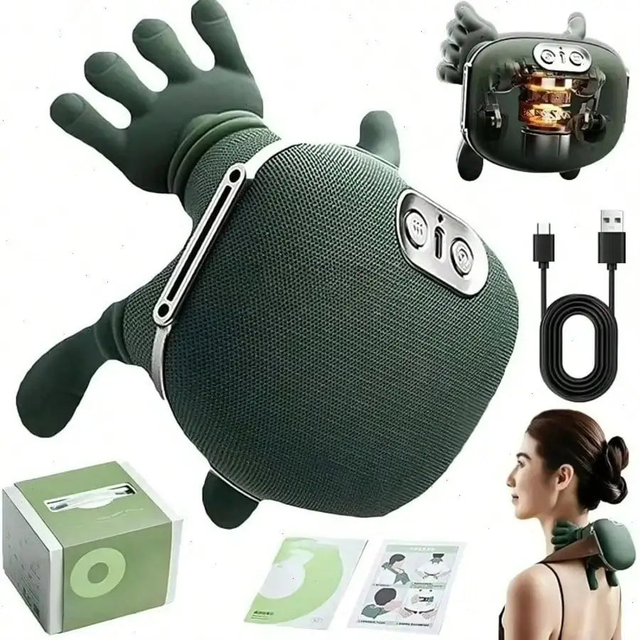 4D shiatsu neck and shoulder massager