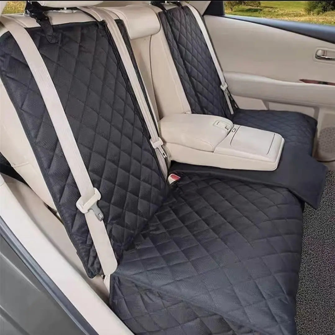 Waterproof dog car seat cover hammock in back seat