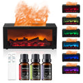 Flame effect aroma diffuser humidifier product photo