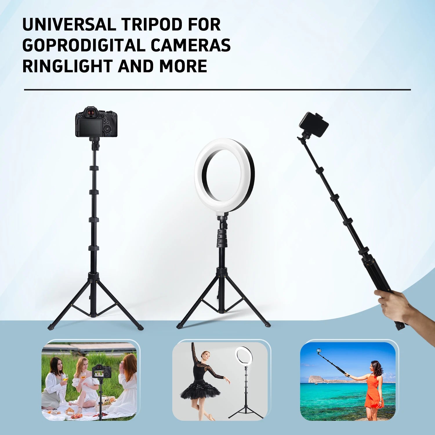 Ring light color and brightness modes
