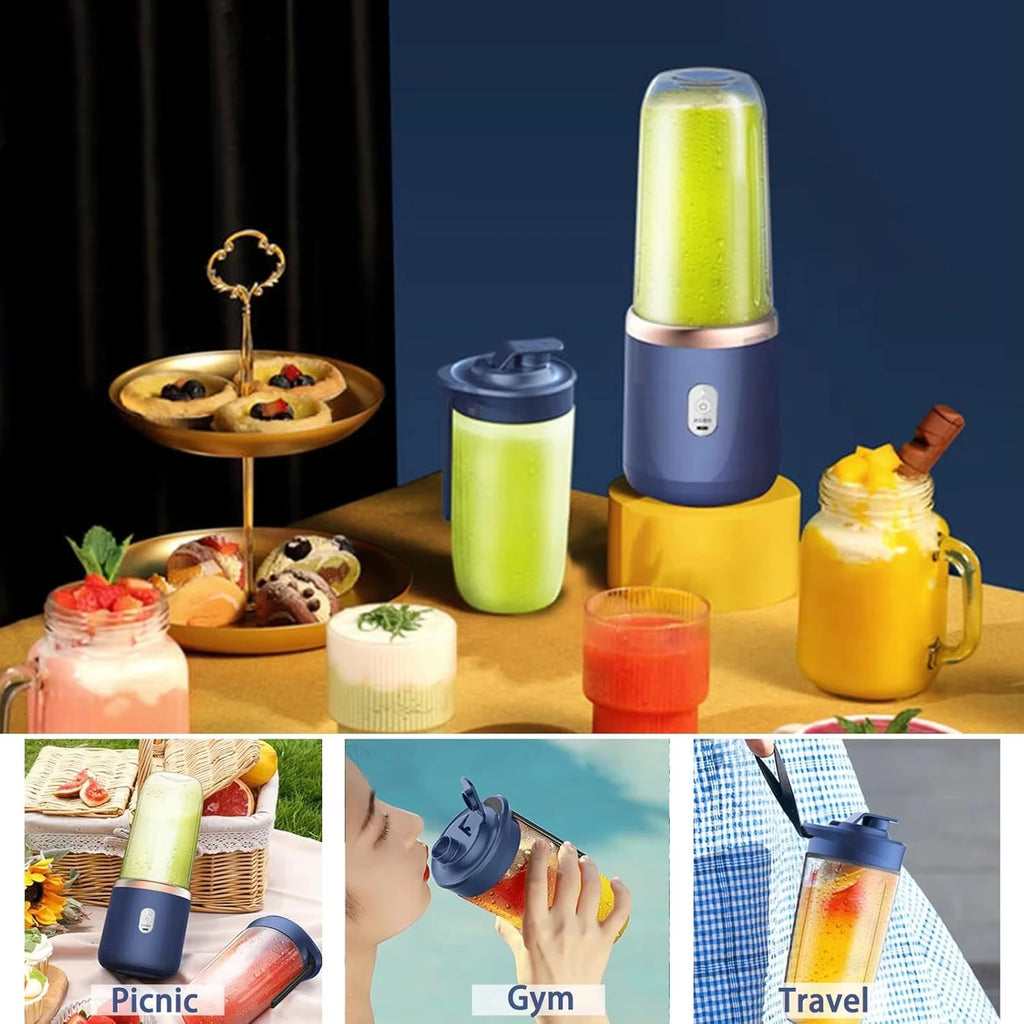 Portable USB rechargeable blender bottle product photo