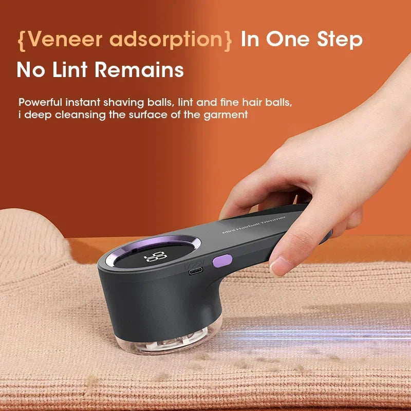 Lint remover with removable lint chamber