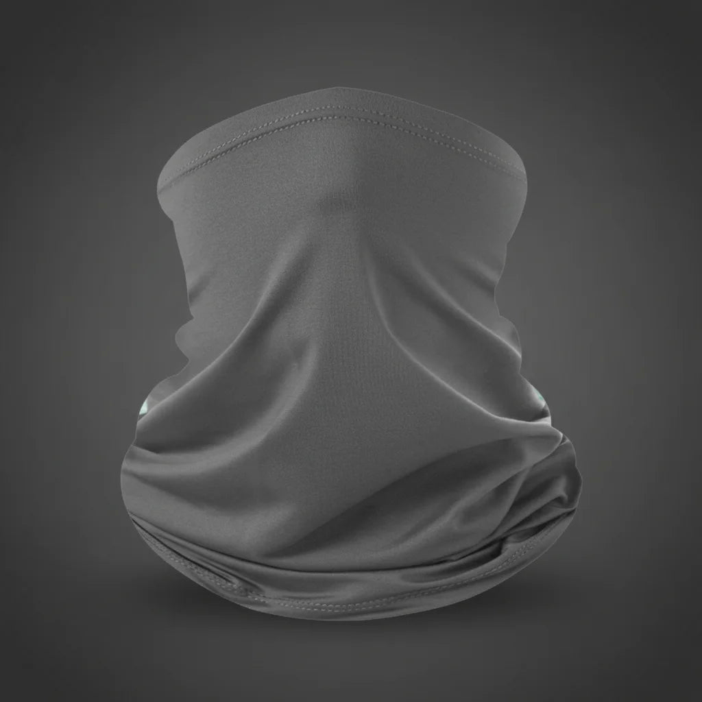 Cooling ice-silk neck gaiter face cover