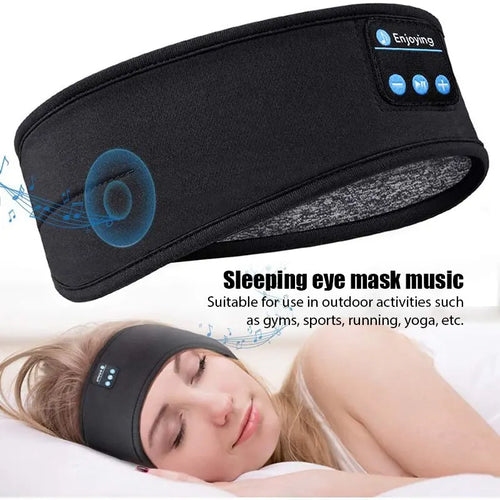 Bluetooth sleep mask headphones headband