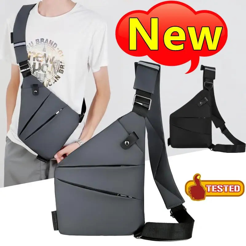 Anti-theft sling crossbody bag