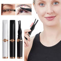 Rechargeable heated eyelash curler