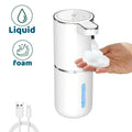 Touchless automatic foaming soap dispenser