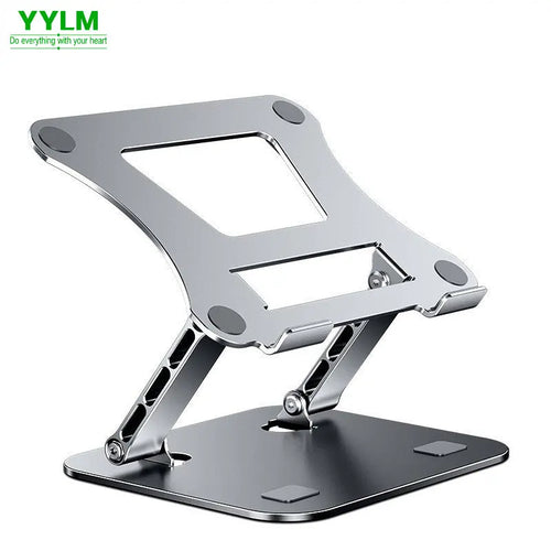 Adjustable aluminum laptop stand