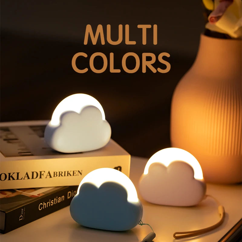 Cloud-shaped LED night light