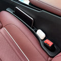 Car seat gap filler and organizer