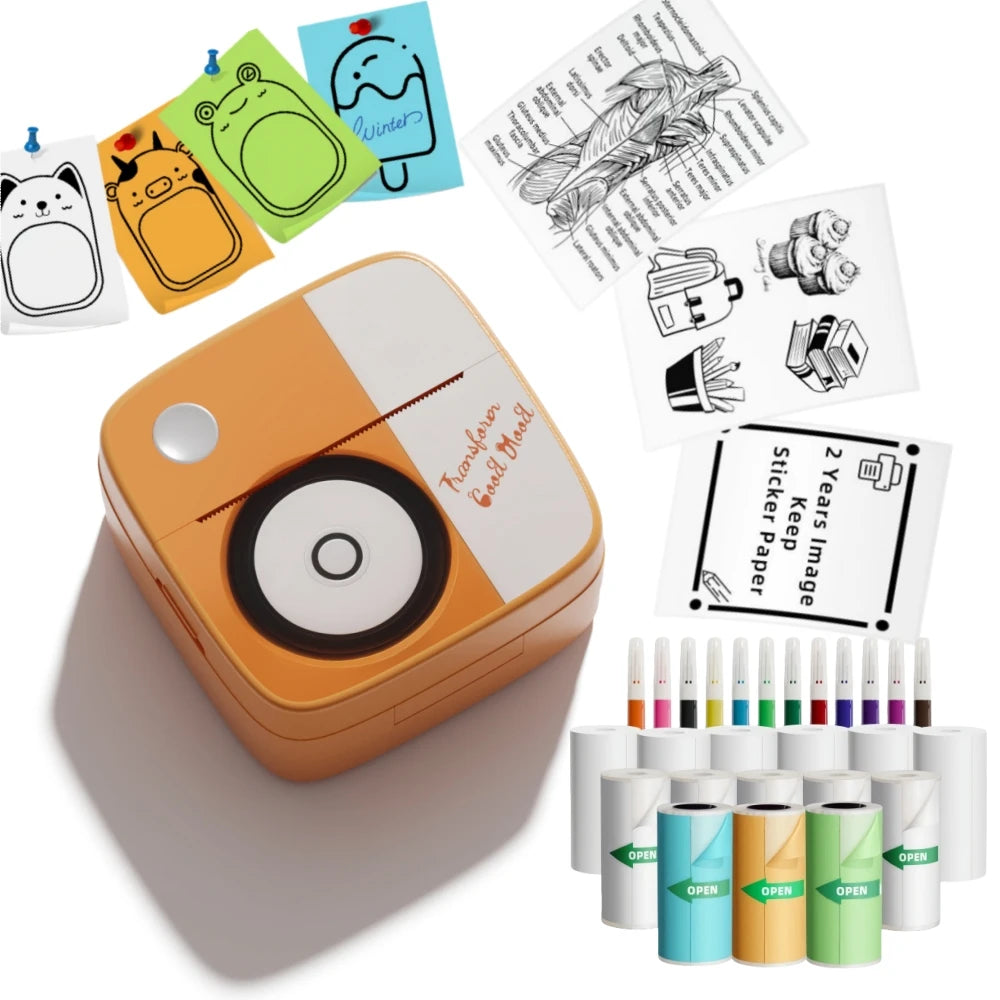 Pocket thermal photo printer product photo