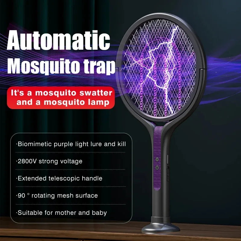 Rechargeable mosquito zapper detail