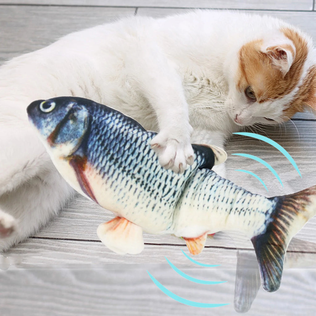Flopping fish cat toy product photo