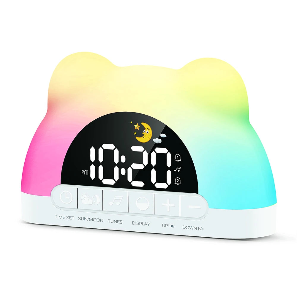 Sunrise alarm clock wake-up light
