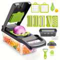 16-in-1 vegetable chopper set with container