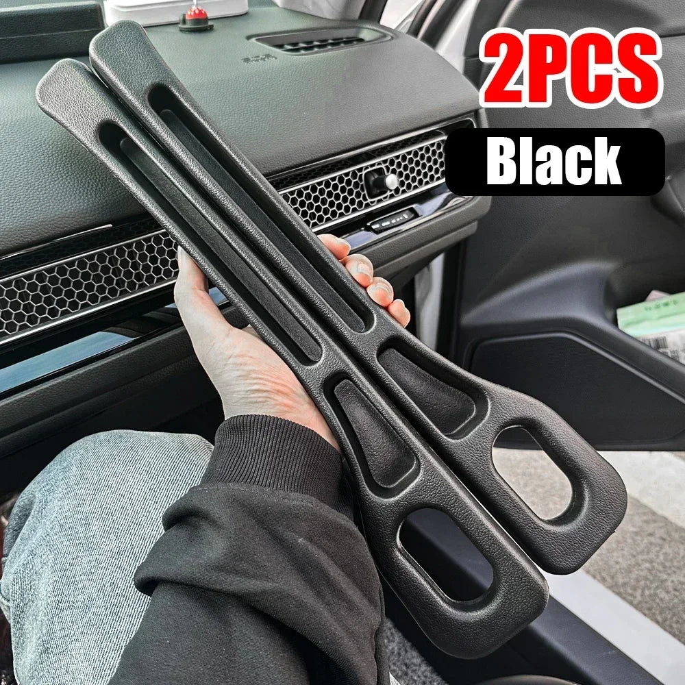 Car seat gap filler installed between seat and console