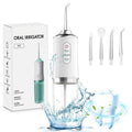 Cordless water flosser oral irrigator