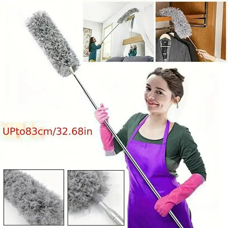 Washable microfiber duster head