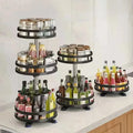 3-tier 360 degree rotating spice rack