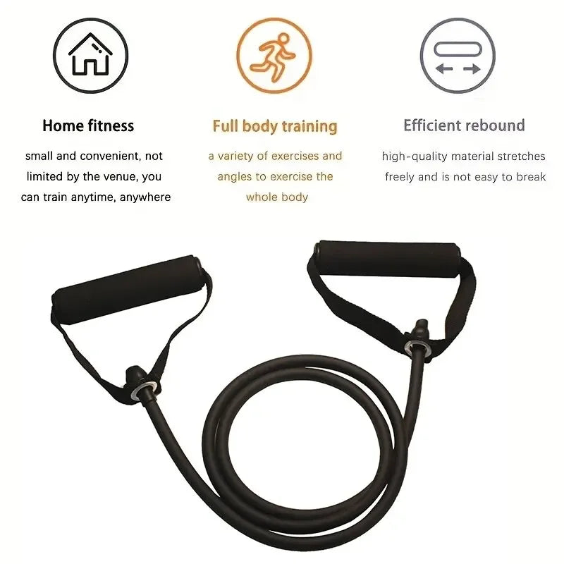 Resistance bands set with handles