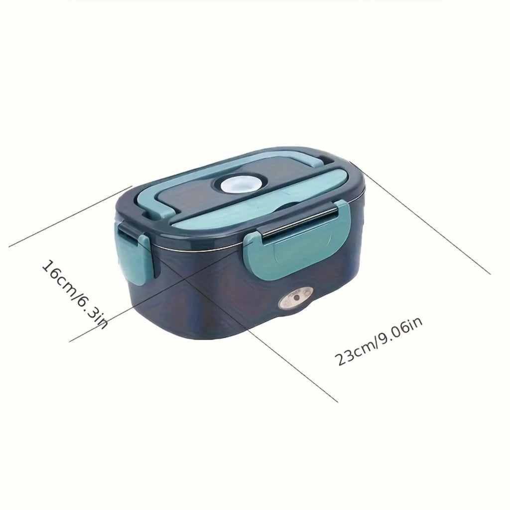 Portable 2-compartment food warmer